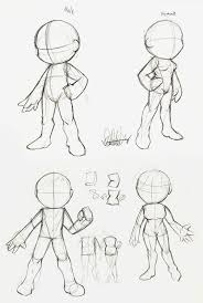Chibi Basics A Cheap Lesson By Marker Mistress On Deviantart Chibi Drawings Character Design Animation Cartoon Drawings