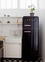 Small Spaces Smeg Kitchen Retro Fridge Kitchen Kitchen Design