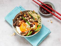 Bibimbap Bowl With Beef And Vegetables Recipe Eat Smarter Usa