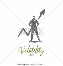 Volatility Graph Vector Photo Free Trial Bigstock