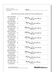 Mm Cm M Km Worksheets Converting Dm Tenent Info