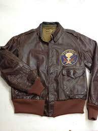Pin On Leather Flight Jackets