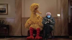 Maybe you would like to learn more about one of these? Bundled Bernie Meme Bigbird Stare Sesame Street Comics And Memes