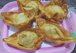 Resep Pangsit Goreng Ayam Oleh Tammy Juliant Resep Pangsit Resep Saus Sambal