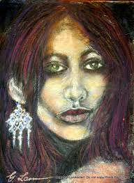 Portrait by Novak Art.. pastel and pan pastel