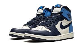 Air Jordan 1 Retro High Og Obsidian University Blue 555088 140 2019 In 2020 Air Jordans Jordan 1 Retro High Nike Air Shoes