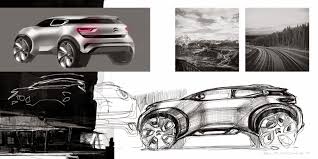Citroen Aircross Concept Sketches Concept Car Design Car Design Sketch Car Design