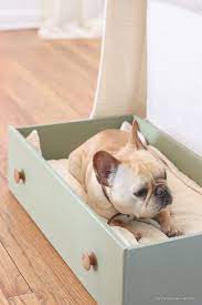 How to make a diy dog bed from an old side table. Diy Drawer Dog Bed Love Grows Wild