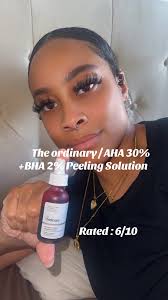 Aha 30 Bha 2 Peeling Solution Before and After