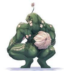 ass ass focus broly culo buff buff eulopii butt focus creatures  of sonaria flower flowers muscled muscles muscular roblox roblox game solo  male tagme 