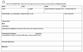 Tiered Lesson Plan Template Awesome Celta Lesson Plan Template Pdf High Scope Lesson Plan In 2020 Writing Lesson Plan Template Lessons Template Lesson Plan Templates
