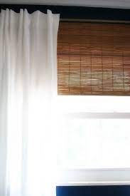 Many examples of traditional bamboo shades and woven wood shades shown below are a bit darker. How To Make Cheap Diy Bamboo Blinds With A Simple Hack Craftivity Designs