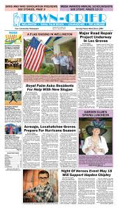 Showers likely and possibly a thunderstorm. Town Crier Newspaper May 10 2019 By Wellington The Magazine Llc Issuu