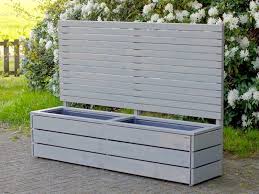 Pflanzkasten Holz Ecke Mit Sichtschutz Transparent Geolt Natur Heimische Douglasie Made In Germany Sichtschutz Pflanzkasten Holz Pflanzkasten Aussenmobel