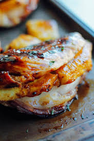Grilled Hawaiian Stuffed Chicken Destination Delish Grilled Chicken Breasts Brushed With A Pineapple Teriyaki Glaze An Recipes Food Grilled Chicken Recipes