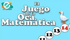 Pueden jugar varios niños o el niño con un adulto. Juego Educativo De Matematicas La Oca Matematica