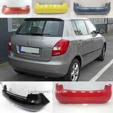 Learn how it drives and what features set the 2020 skoda fabia apart from its rivals. Skoda Fabia 2007 2015 Stossstange Stossfanger Hinten Lackiert In Wunschfarbe Neu Lackiererei Shop De