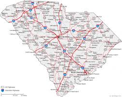 Map Of South Carolina Cities South Carolina North Carolina Map North America Travel
