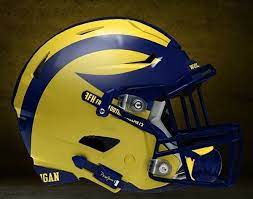 The Best College Football Alternate Helmet Concepts Collegefootballreference Football Helmet Design College Football Helmets Football Helmets