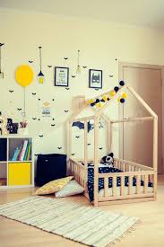 Boys Room Toddler Bed Twin Size Baby Bed Children Bed Montessori Wooden House Nursery Interior Cr Toddler Bedroom Design Toddler Rooms Boy Toddler Bedroom
