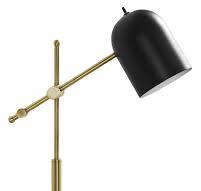 Lampe de travail de 18 po en métal laiton pour le bureau ou la table