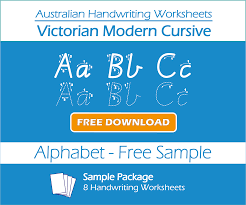 Whether you're searching for printable time sheets or an estimate sheet that provides you with space to schedule your work, there are tons of exciting options available online. Australian Handwriting Worksheets Victorian Modern Cursive Free Sample Leostarkids