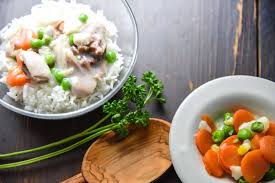 Fricassee De Blancs De Poulet Au Thermomix Recette Thermomix Recette Blanc De Poulet Recette De Fricassee Tarte Thon Tomate