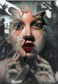 Broken hearts and dirty windows, make life difficult to see.