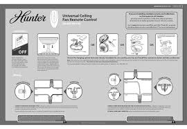 The noise level, the squeak and should not be a spark, the light bulb must not drain unpleasant smells. Hunter 99116 Quick Manual Pdf Download Manualslib