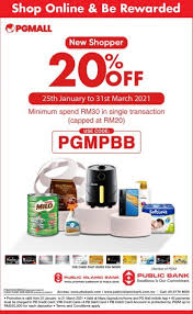 Vai banka, public bank kuala terengganu, malaizija, darba laiks public bank, adrese, atsauksmes, telefons foto. Now Till 31 Mar 2021 Pgmall 20 Off Promo With Public Bank Everydayonsales Com