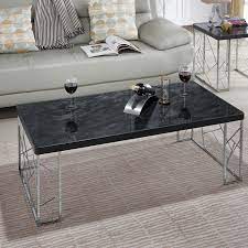 I had a few tables selected from walmart.com's 2500 side tables! Silver Orchid Nolan Modern Black 47 Inch Coffee Table Overstock 28004893