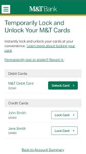 Fri, aug 20, 2021, 4:03pm edt Temporarily Lock Unlock Card Demo