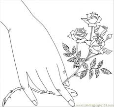 This collection includes mandalas, florals, and more. Rose Coloring Page For Kids Free Flowers Printable Coloring Pages Online For Kids Coloringpages101 Com Coloring Pages For Kids