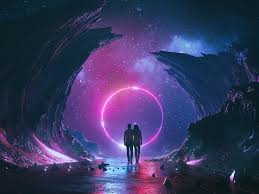 View and share our romantic couple wallpapers post and browse other hot our team searches the internet for the best and latest background wallpapers in hd quality. Desktop Wallpaper Couple Digital Art Fantasy Hd Image Picture Background F42b2a