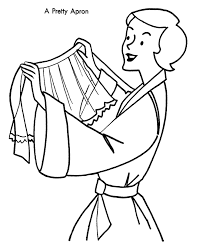 Protestant churches have three cults: Christmas Morning Coloring Pages Apron For Mom Christmas Coloring Home