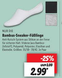 A partir du jeudi 29 juillet, l'enseigne mettra en vente des sneakers lidl homme, dotés d'une semelle intérieure footflexx. Nur Die Bambus Sneaker Fusslinge Angebot Bei Lidl