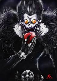 Ryuk Death Note Adrian Art On Artstation At Https Www Artstation Com Artwork 6d8a0 Desenhos De Anime Anime Death Note