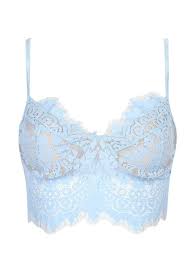 Esplanade Bra Pdf Sewing Pattern Bralette Crop Top Light Blue Crop Top Blue Shirt Outfits