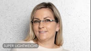 Amazon.com: Visualites 1 Crystal 1.00 Power Lightweight Rimless Rectangle  Reading Glasses : Health & Household