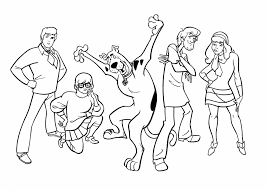 These coloring sheets will take your child on. Free Printable Scooby Doo Coloring Pages For Kids