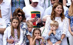 Mirka and roger federer had twins shortly after, daughters myla and charlene. Roger Federer S Family Watches On In Pride As He Wins Record Breaking Eighth Wimbledon Title