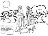 • permission to photocopy granted. Abraham Coloring Pages