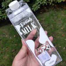 Us 5 08 44 Off Wtcabroe 500ml Milk Water Bottle My Cute Cartoon Creative Cat Vegetable Outdoor Animal Cow Cat Plastic Fresh Milk Cow Cat Water Bottle Reviews