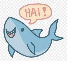 Draw a curve to get the back of this shark. Cute Shark Drawing At Getdrawings Com Free For Personal Cute Shark Free Transparent Png Clipart Images Download