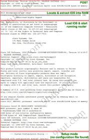 Ccna Training Cisco Router Boot Sequence Tutorial