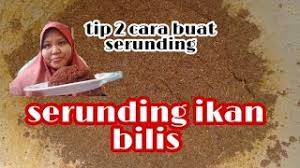 Paling tidak, serundeng kering bisa tahan 1 minggu dalam suhu ruang. Resepi Serunding Ikan Bilis By Kak Nur Youtube