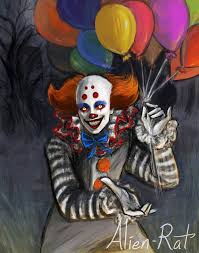 Book Pennywise By Alien Rat Pennywise Horror Movie Art Pennywise The Dancing Clown