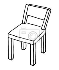 Hier kommt eine kleine übersicht über die… Holz Stuhl Cartoon Vektor Und Illustration Schwarz Und Weiss Leinwandbilder Bilder Von Hand Hergestellt Freihandig Schwarz Weiss Myloview De