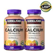 Sources of vitamin d and calcium in the diets of preschool children in the uk and the theoretical effect of food fortification. Kirkland Signature Calcium 500 Mg With D3 240 Adult Gummies Costco