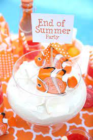 It's a great way to let the kids play and let adults to sit back and relax and catch up on what everyone's been up this summer. Throw A Fabulous Goodbye Summer Party Summer Party Themes Summer Food Party Summer Party
